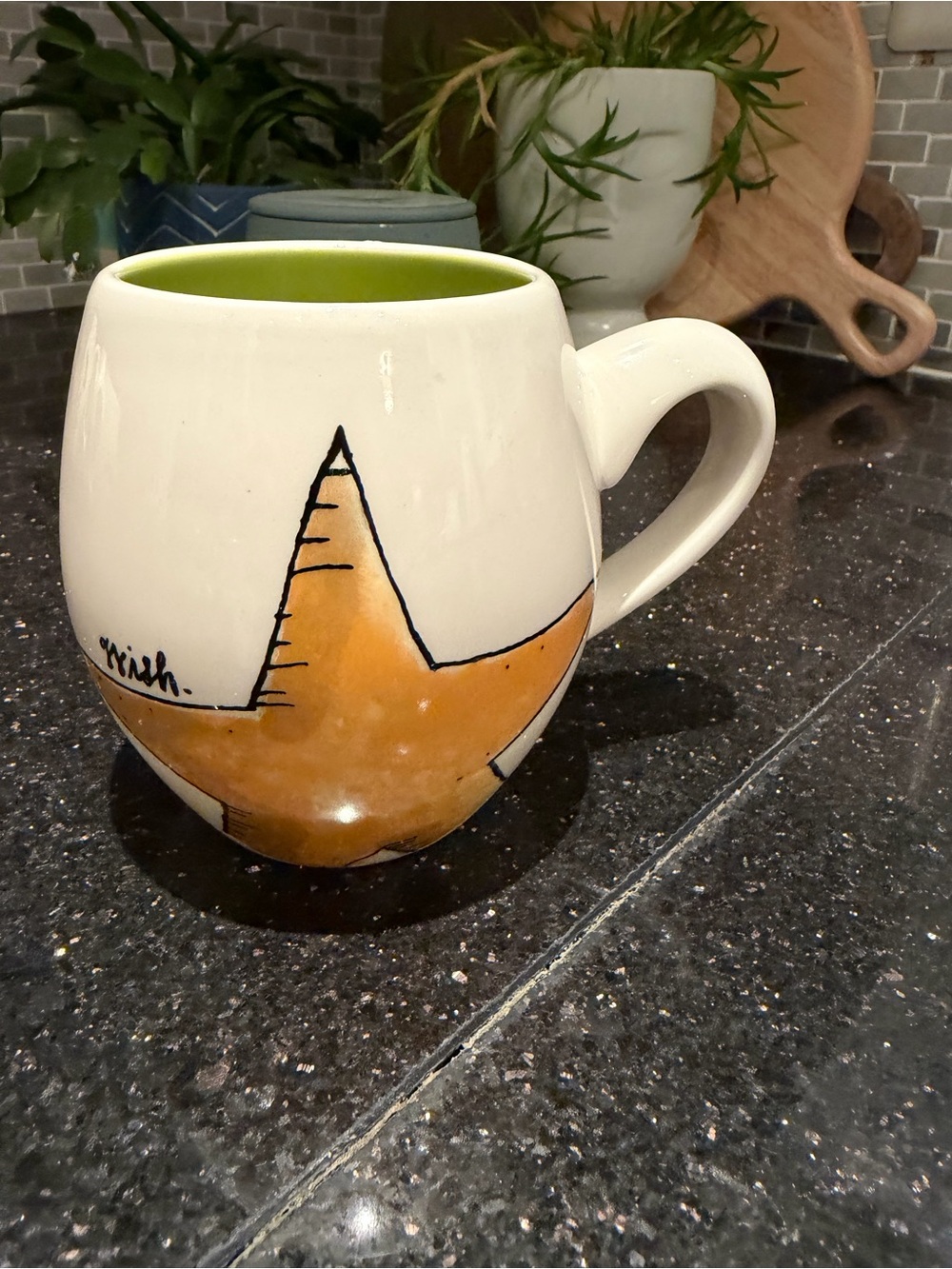 Rae Dunn by Magenta Star Mug - All is Bright